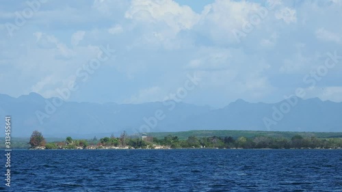 View over Cienfuegos Bay, Cienfuegos Province, Cuba photo