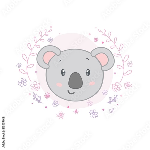 Cute Koala - Vector