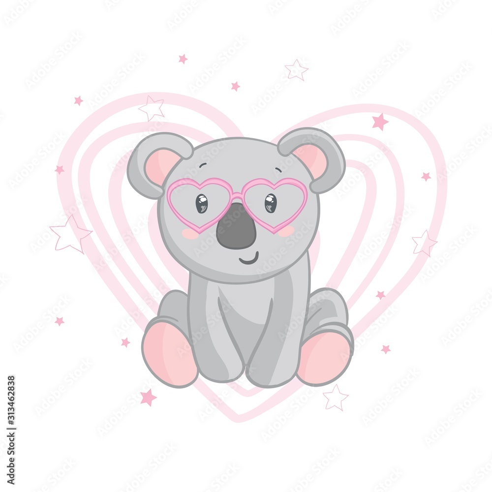 Fototapeta premium Cute Koala - Vector