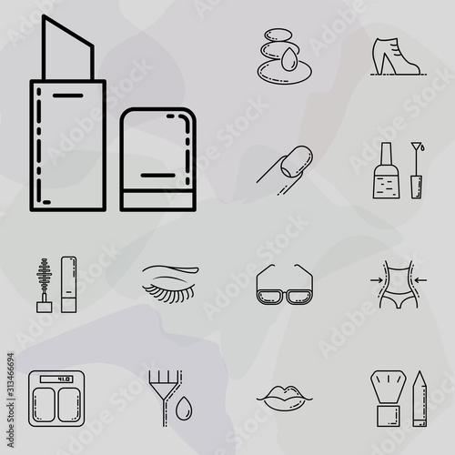 pomade icon. beauty, make up, cosmetics icons universal set for web and mobile