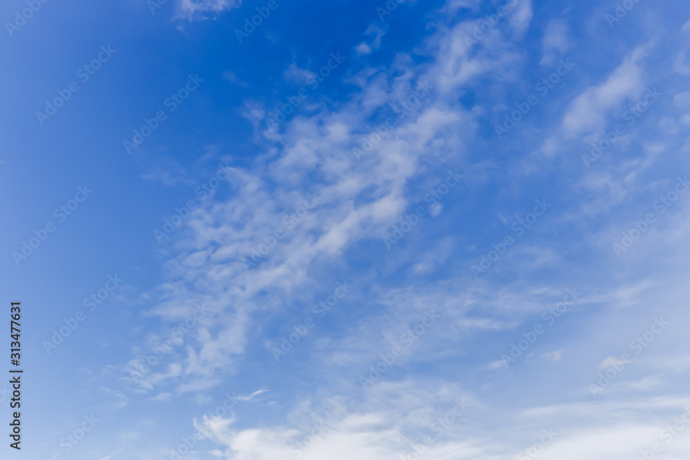 Blue sky and clouds background Blue sky and clouds background