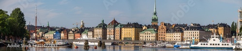 Panorama von Stockholm / wasserseitig
