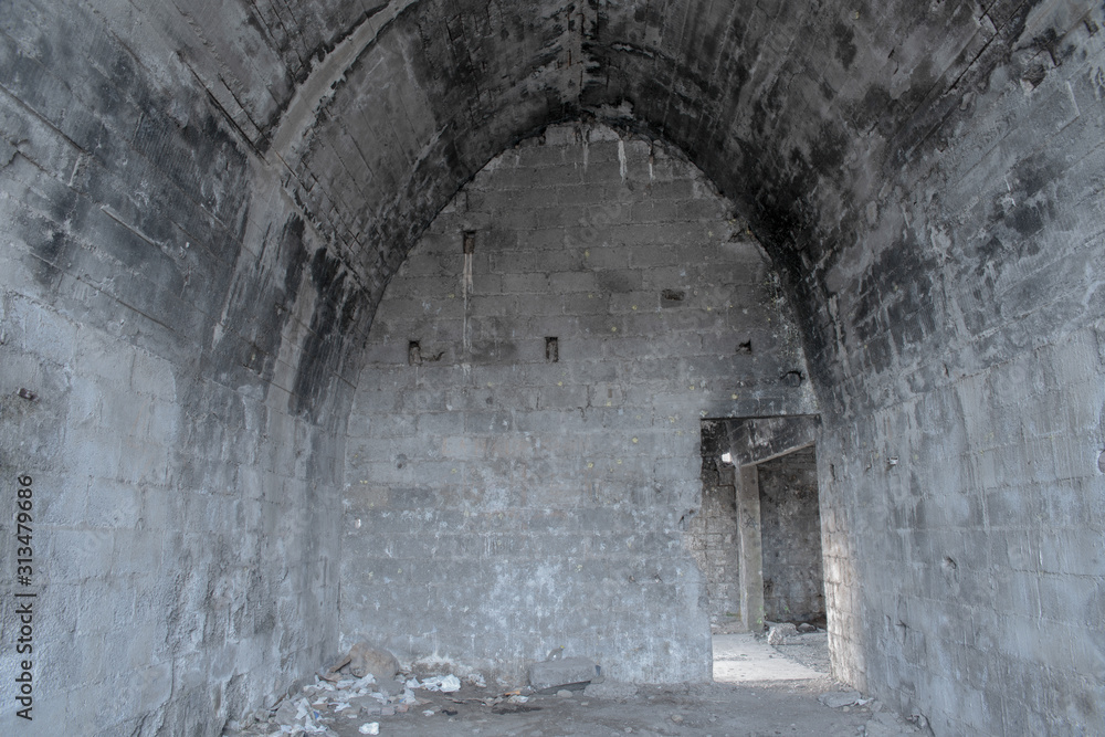 Fototapeta premium cement door