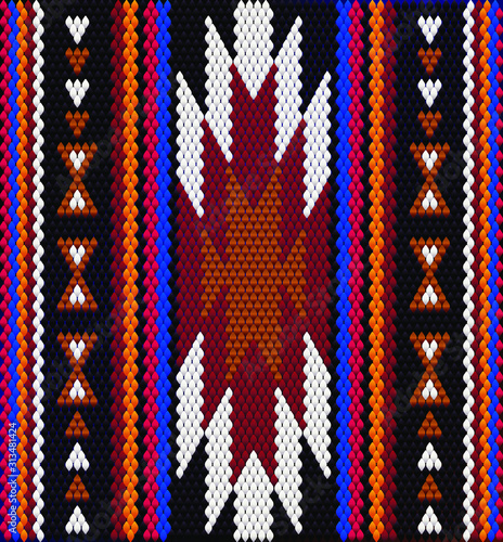 The traditional ornament of the inhabitants of the east and the Arab world.
