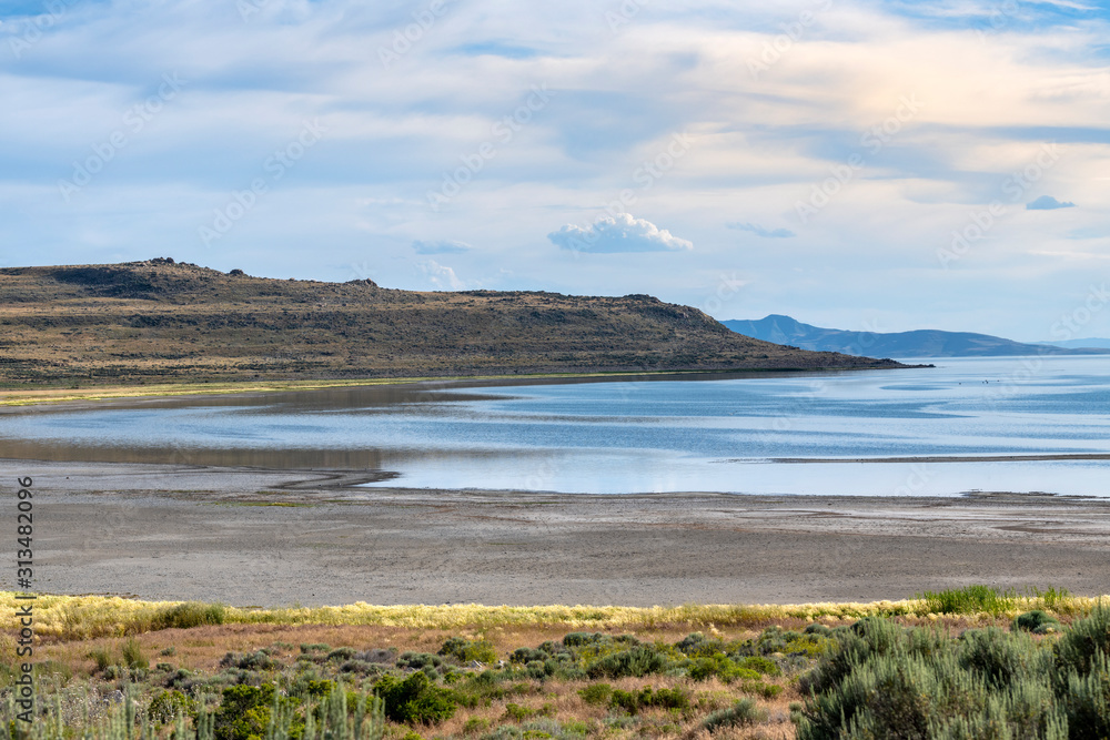 White Rock Bay on Antelope Island State Park