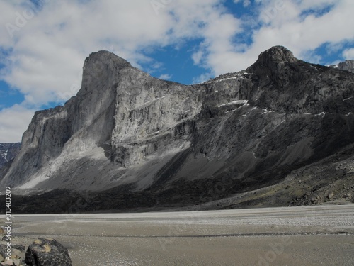 Thor Peak, Auyuittuq National park, Baffin Island photo