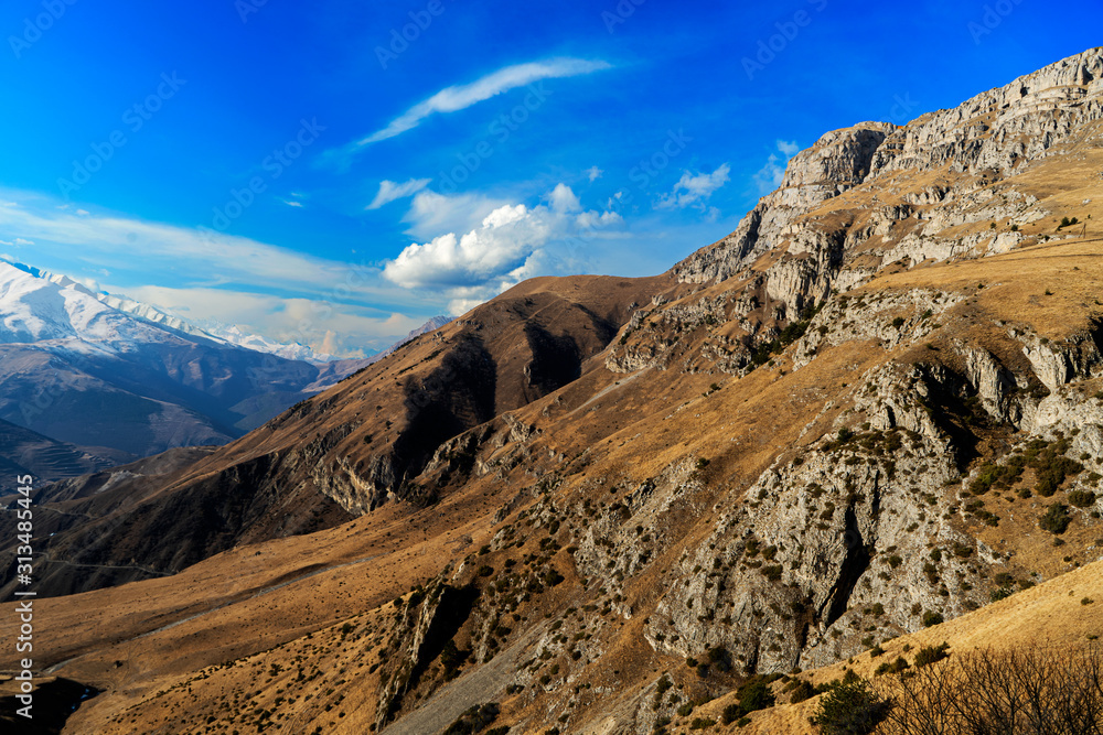 Fototapeta premium mountains of Ingushetia