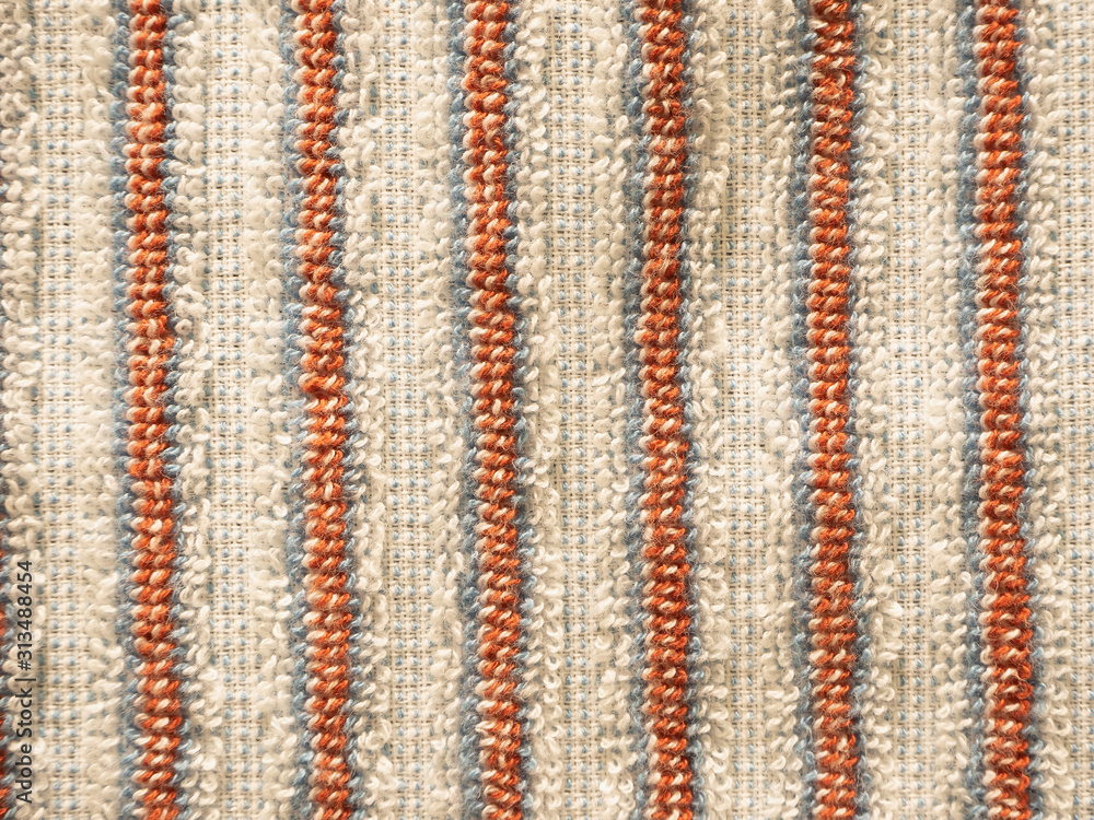 texture of cotton fabric with colored stripes. can be used as a template texture of cotton fabric with colored stripes. can be used as a template