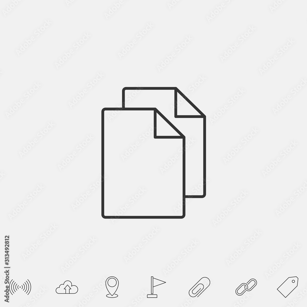 files icon vector illustration symbol files icon vector illustration symbol