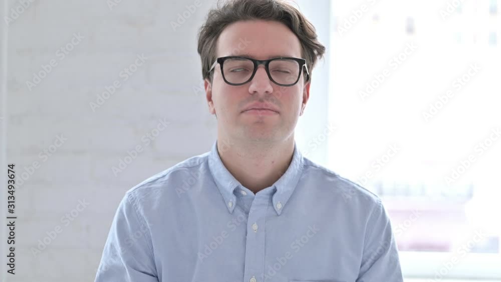 Portrait of Angry Young Man Shouting Portrait of Angry Young Man Shouting