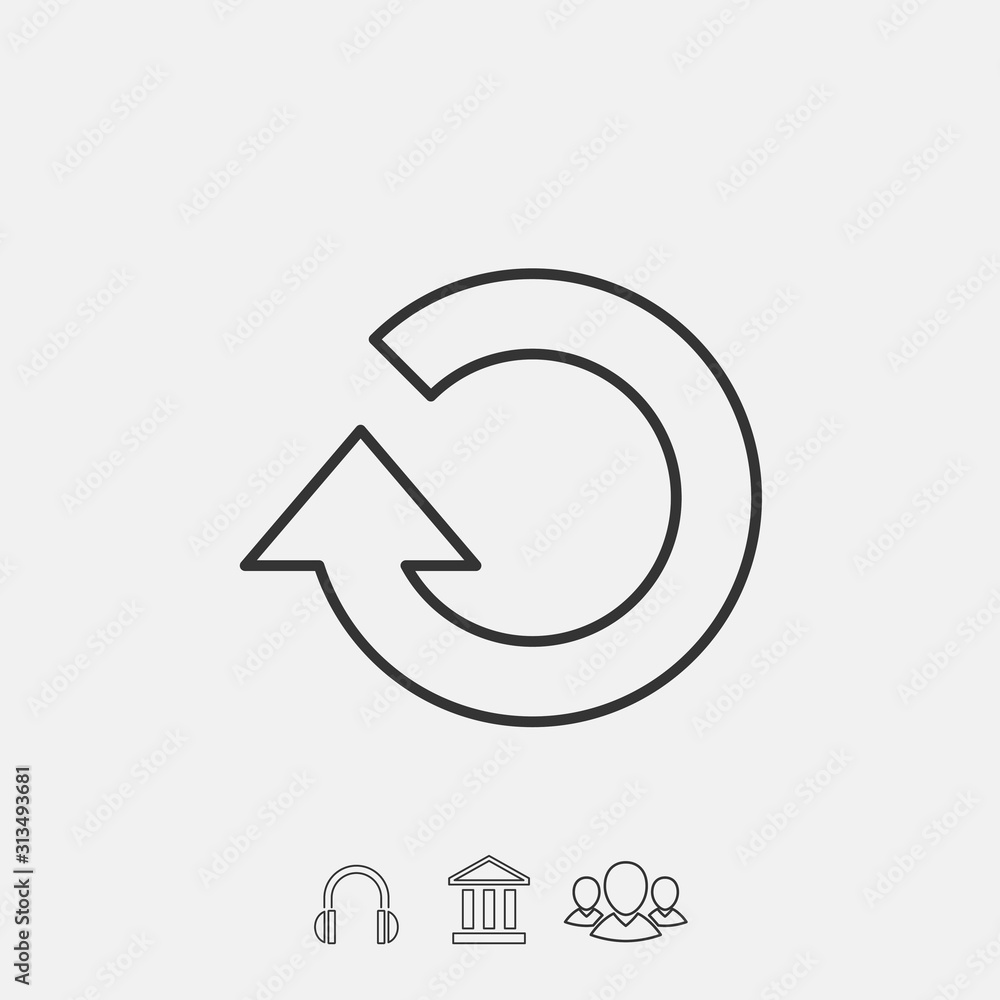 refresh icon vector illustration symbol refresh icon vector illustration symbol