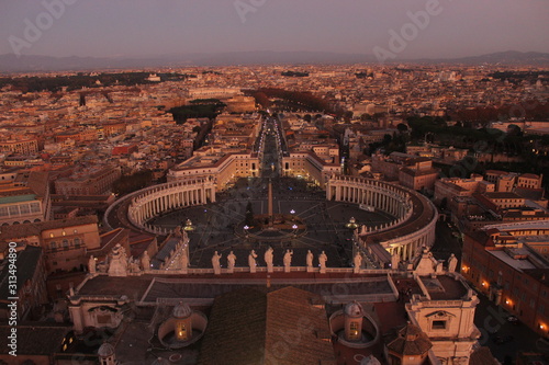Panorama del vaticano