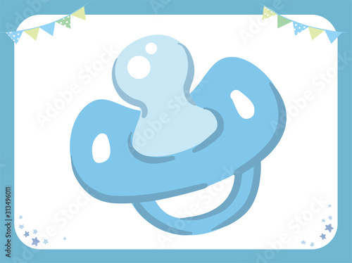 Pacifier for newborn baby.