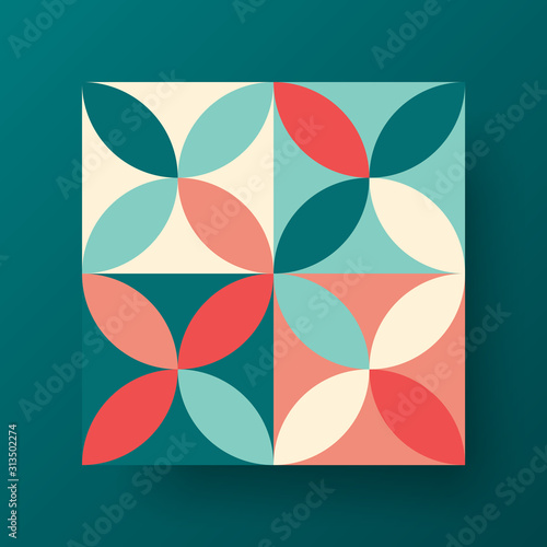 Amazing business advertisement vector mural art square banner mock up. Modern corporate abstract geometric illustration design layout background. Company identity quadrangle texture brochure template.