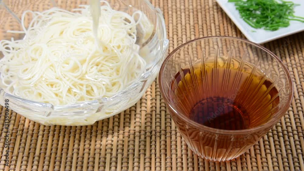夏の味覚 素麺 夏の味覚 素麺