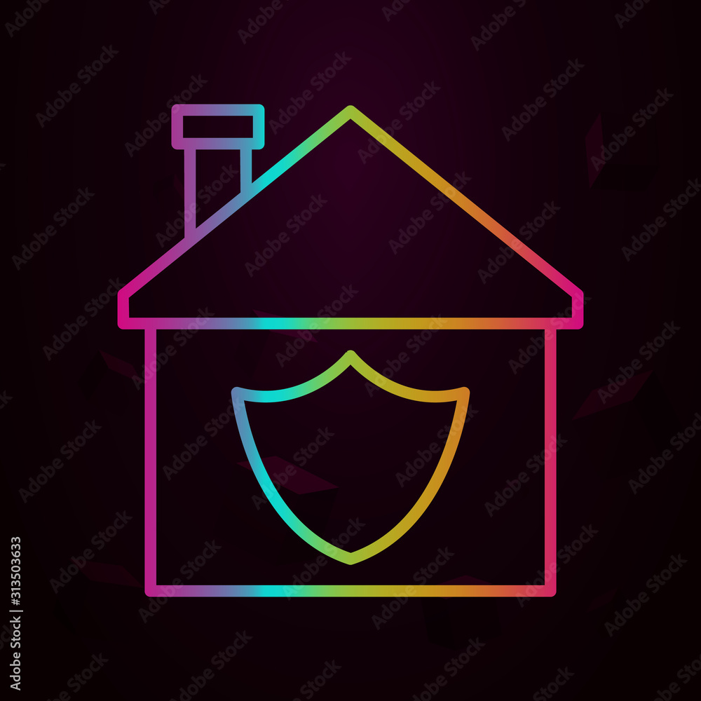 house in nolan style icon. Simple thin line, outline vector of building landmarks icons for ui and ux, website or mobile application house in nolan style icon. Simple thin line, outline vector of building landmarks icons for ui and ux, website or mobile application