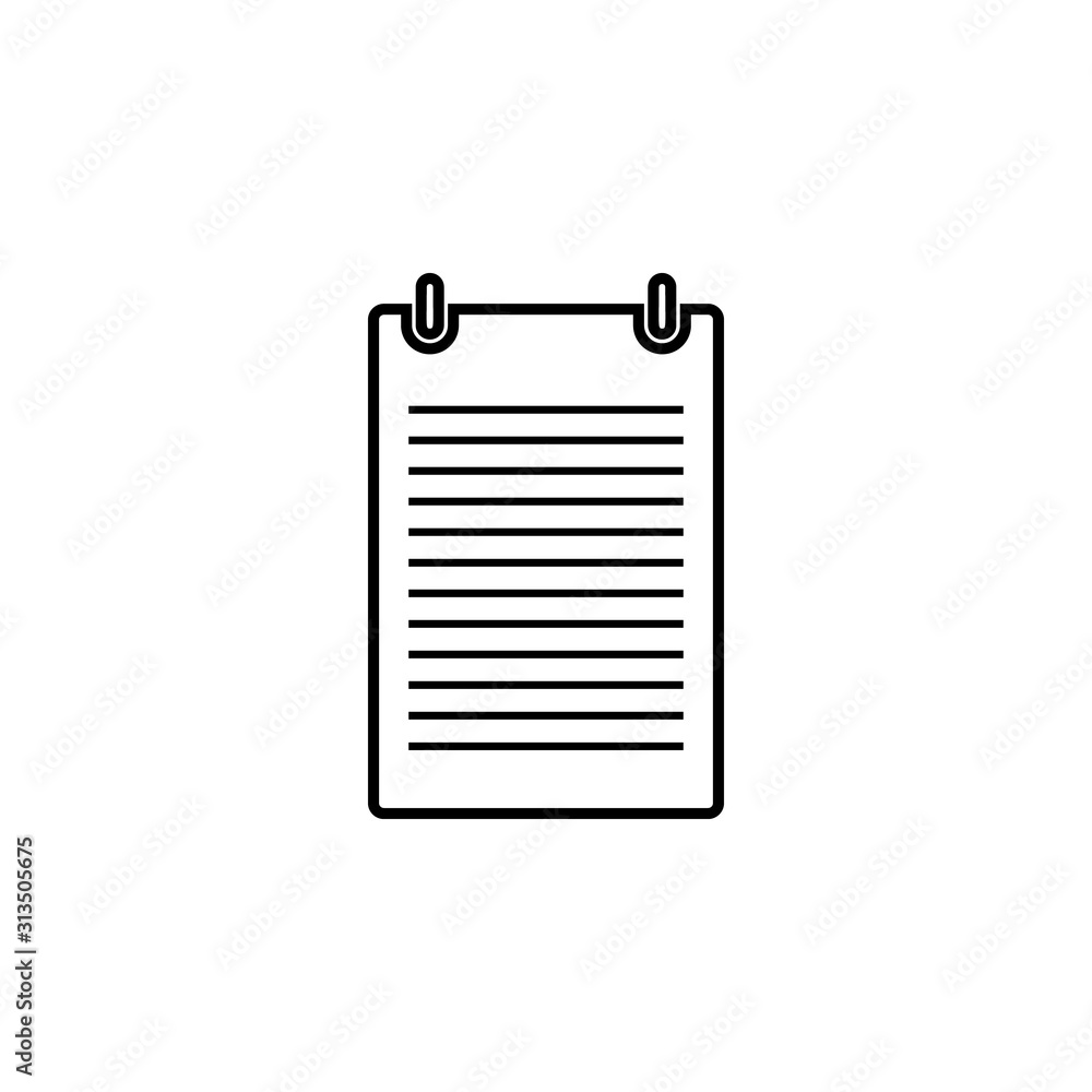 records icon. Simple thin line, outline vector of web icons for ui and ux, website or mobile application records icon. Simple thin line, outline vector of web icons for ui and ux, website or mobile application