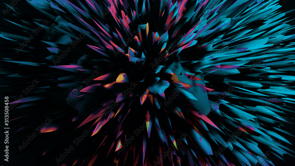 Fototapeta premium abstract colorful background for using in any video projects