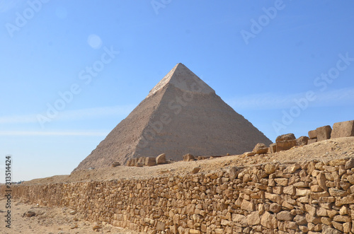 Great Pyramids of Giza, UNESCO World Heritage site, Egypt