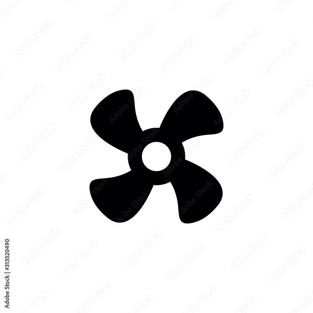 fan icon, rotor icon, blade icon fan icon, rotor icon, blade icon