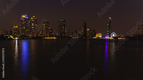 On chao phraya river 