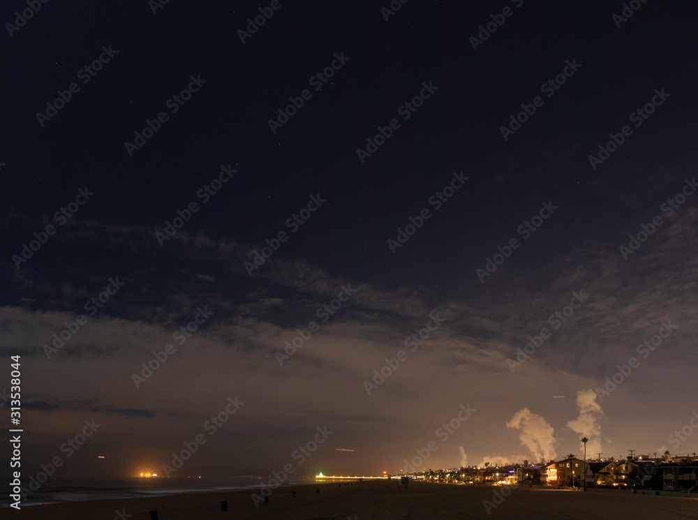 Fototapeta premium Night Clouds 01