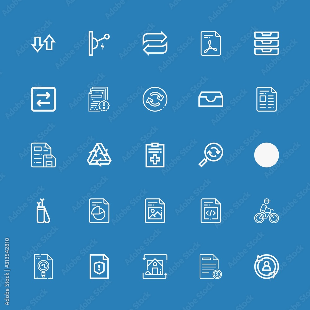 Editable 25 refresh icons for web and mobile Editable 25 refresh icons for web and mobile