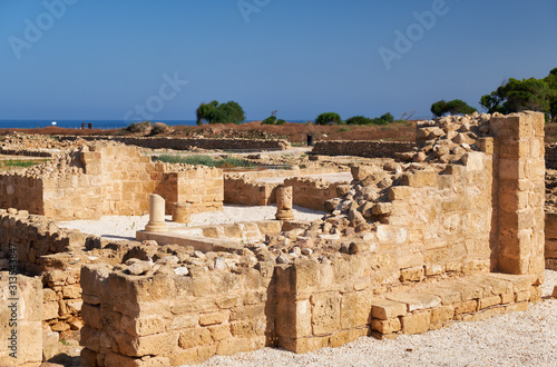 House of Theseus. Paphos Archaeological Park. Cyprus