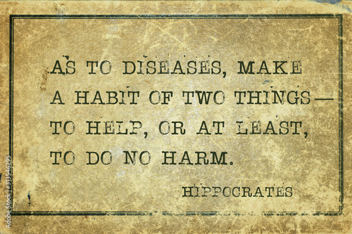 two habits Hippocrates photo