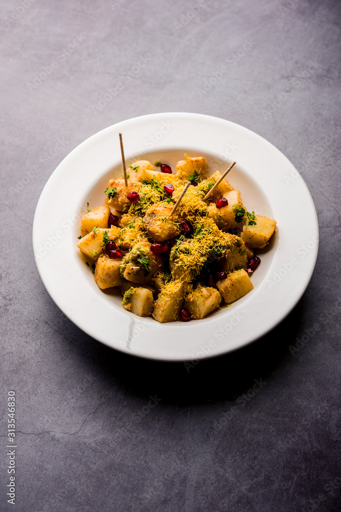 Aloo chaat or Alu chat is a popular street food originating from the Indian subcontinent, especially north India. it's an easy food recipe. Aloo chaat or Alu chat is a popular street food originating from the Indian subcontinent, especially north India. it's an easy food recipe.