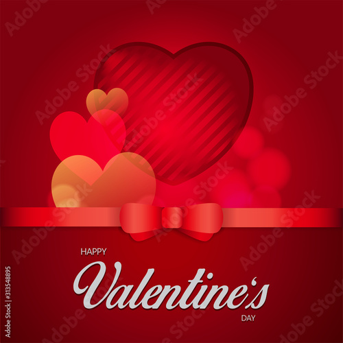 Happy valentine’s day sweet vector illustration.