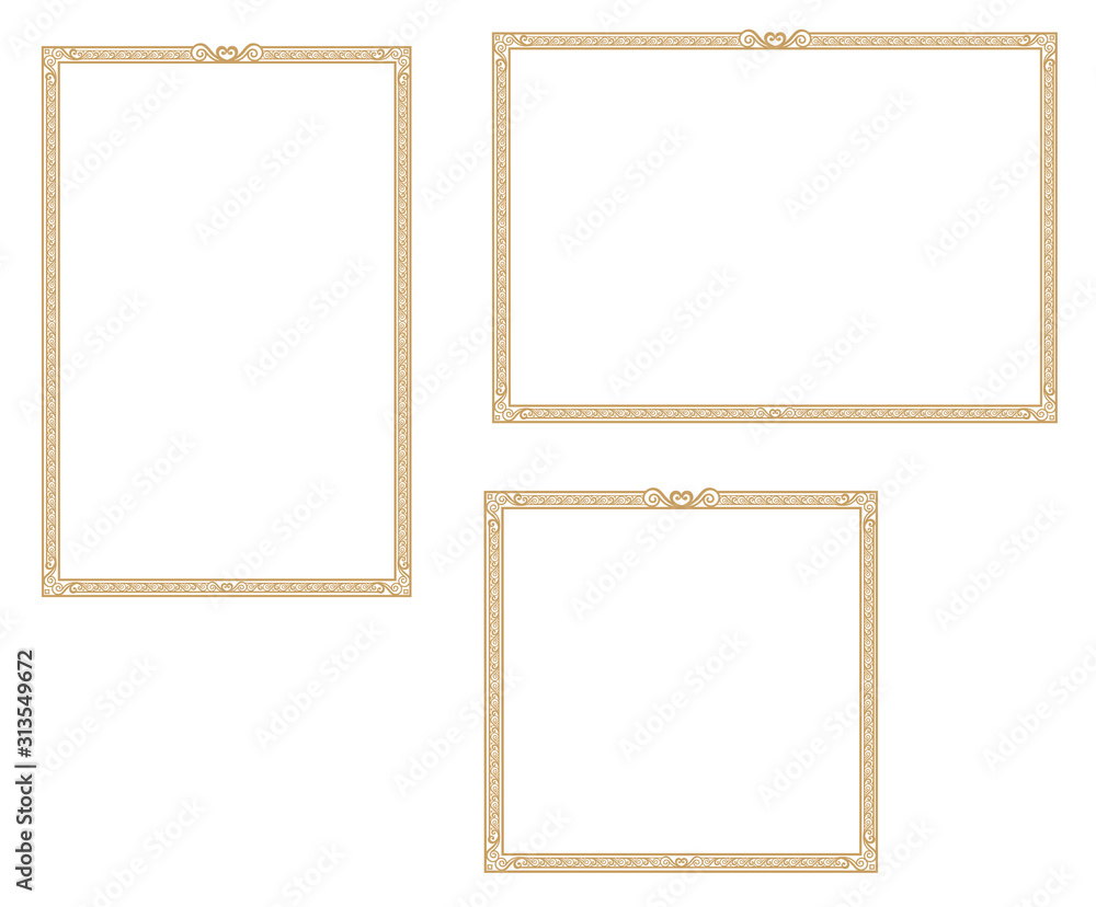 Decorative frame.A frame that gave a change in size to the same design.Good frame for a4 size paper.Certificate frame. Decorative frame.A frame that gave a change in size to the same design.Good frame for a4 size paper.Certificate frame.