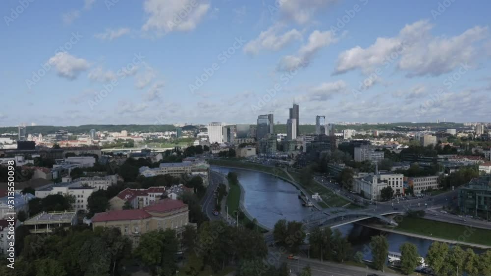 Time lapse of Vilnius City Time lapse of Vilnius City