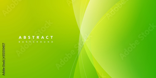 Modern gradient colorful of green background