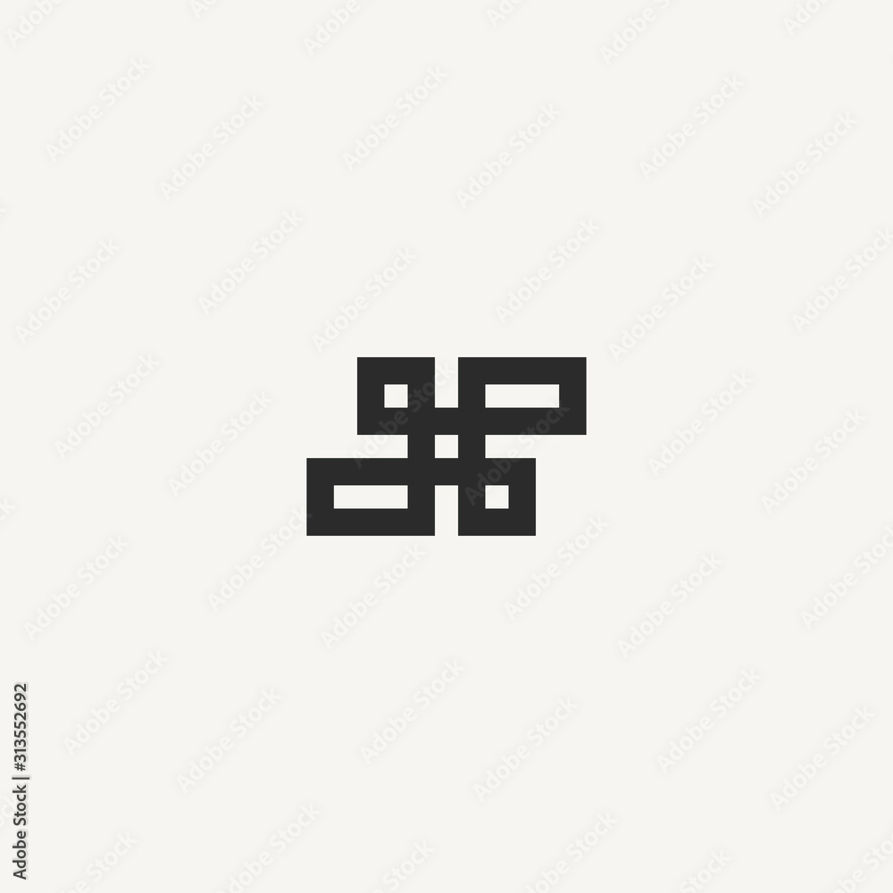 logo with an abstract box concept that looks elegant logo with an abstract box concept that looks elegant