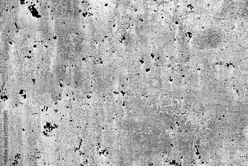 Metal texture with scratches and cracks which can be used as a background