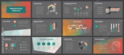 Business presentation templates