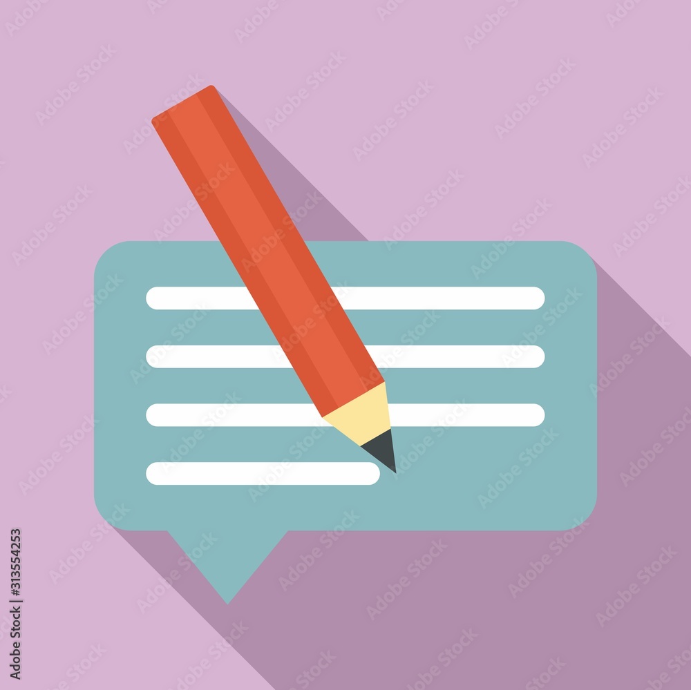 Customer review icon. Flat illustration of customer review vector icon for web design Customer review icon. Flat illustration of customer review vector icon for web design