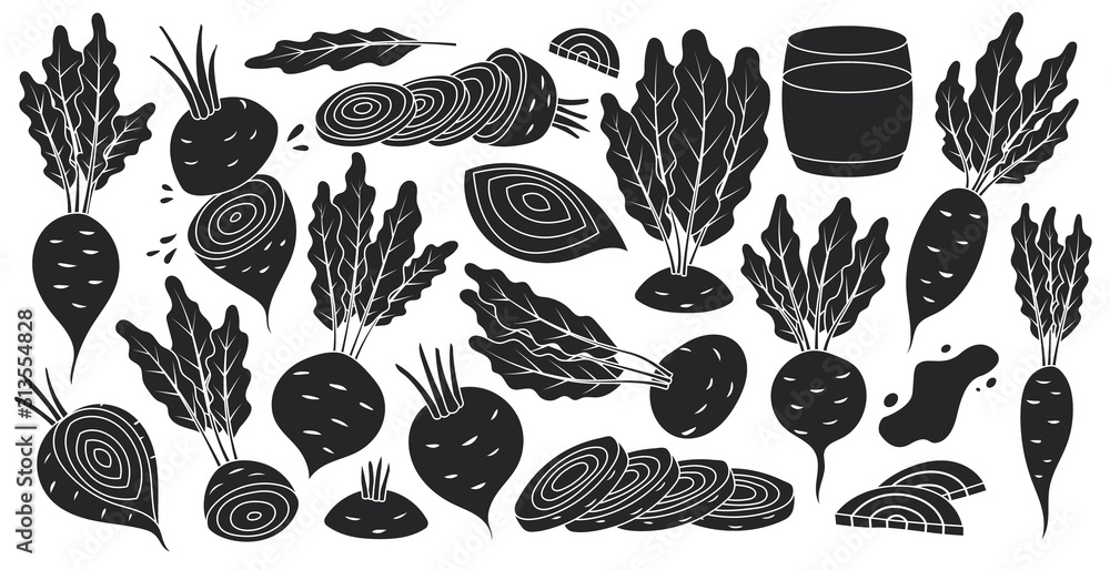 Vegetable of beet vector black set icon. Vector illustration beetroot root on white background .Isolated black set icon food of beet. Vegetable of beet vector black set icon. Vector illustration beetroot root on white background .Isolated black set icon food of beet.