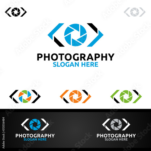 Code Camera Photography Logo