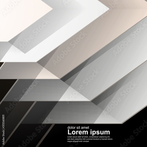 abstract vector background. overlapping shape. New texture for your design .