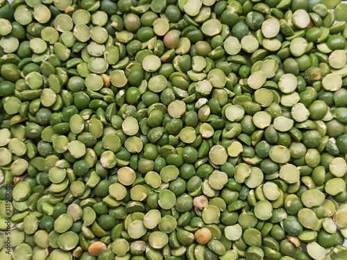 background of green peas