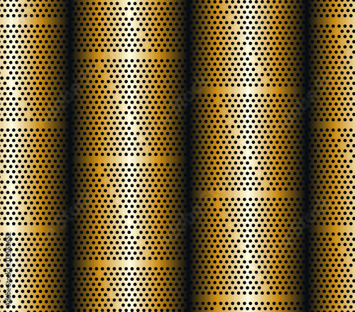 dots gradient texture seamless gold black