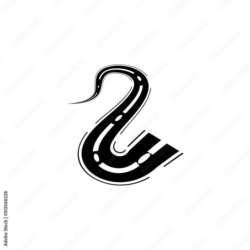 Way vector icon illustration design template Way vector icon illustration design template