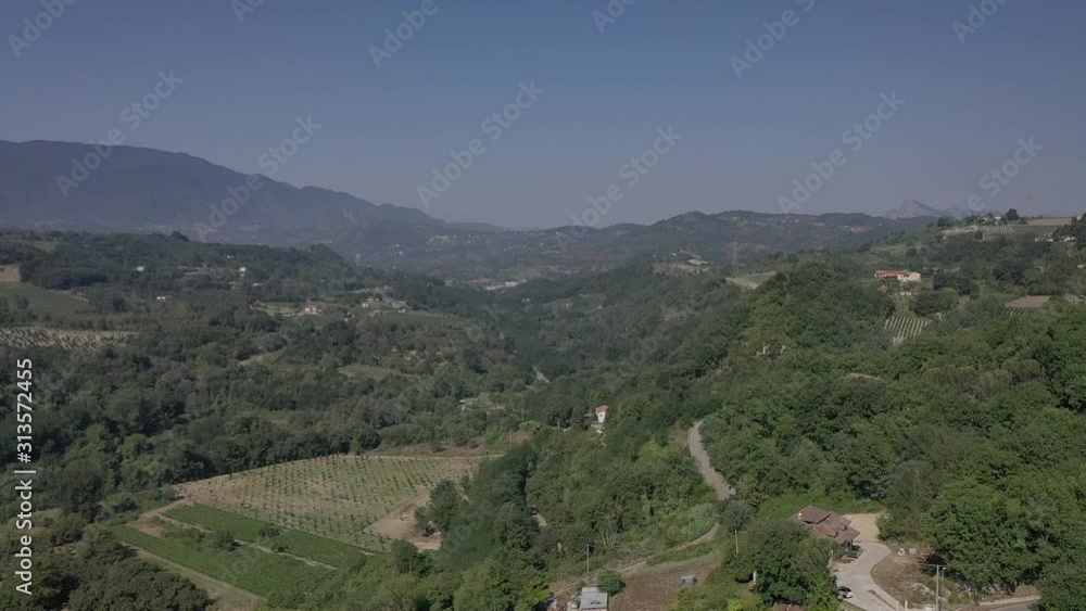 A typical town in Italy: provincia di Avellino A typical town in Italy: provincia di Avellino
