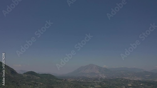 A typical town in Italy: Pannarano, Benevento, Italy photo