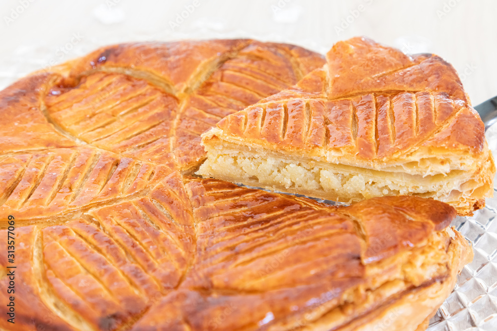 Galette des rois during the epiphany