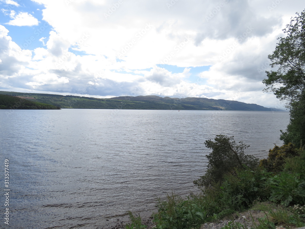 Scotland Lake Loch Mountains Highland
