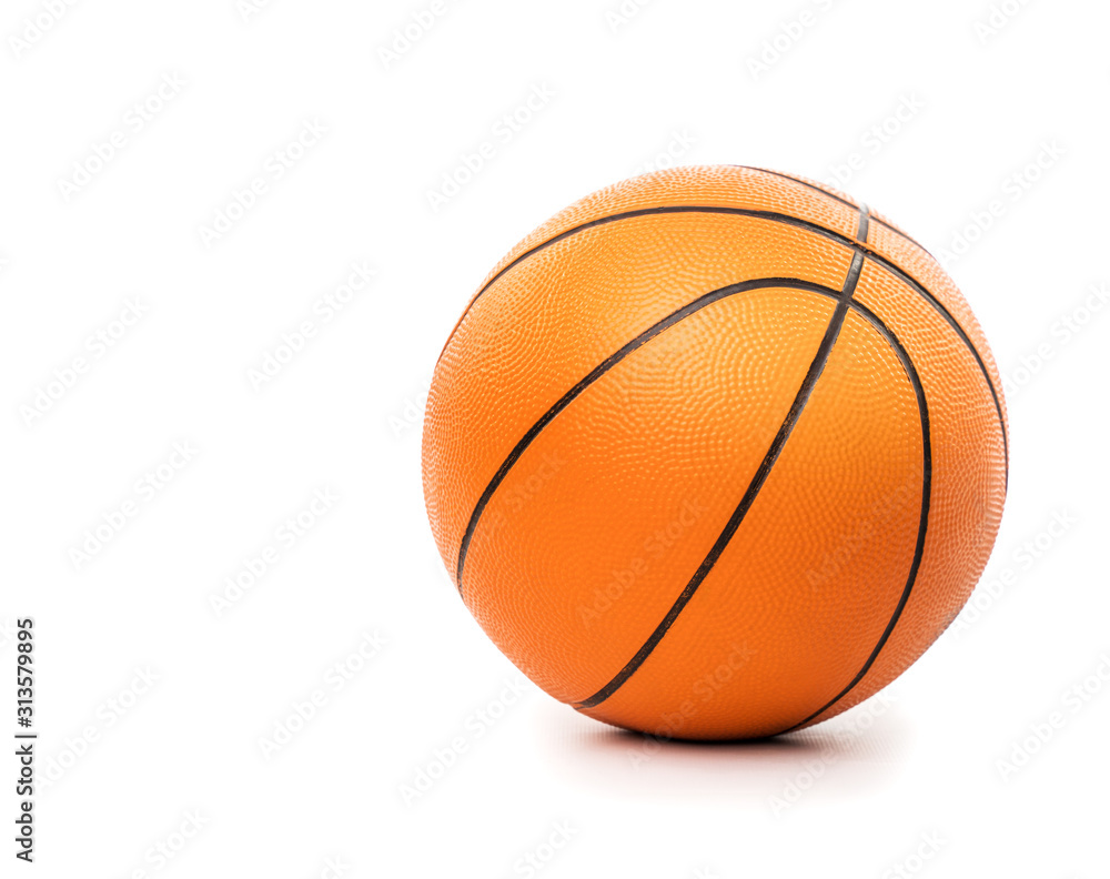 basketball isolated on the white background