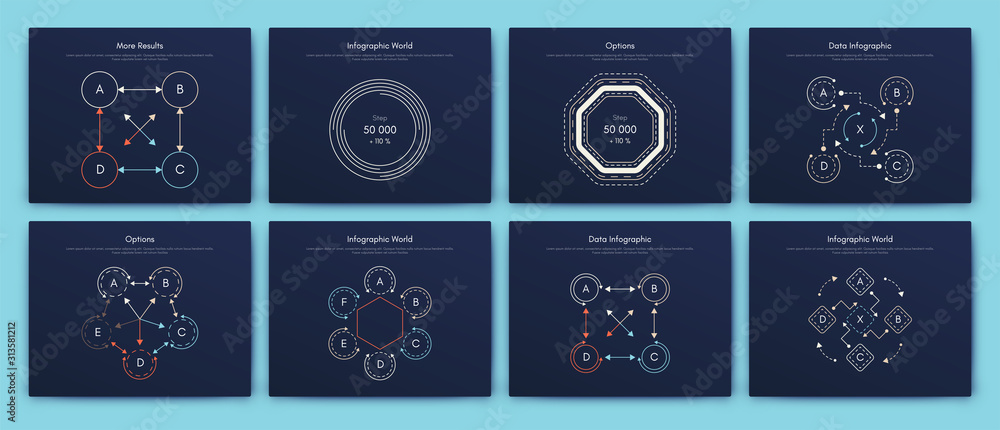 Big set of infographics elements. EPS10. Stock vector Big set of infographics elements. EPS10. Stock vector